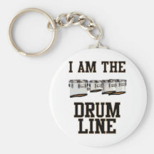 Quads: I Am The Drum Line Key Chains