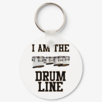 Quads: I Am The Drum Line keychains by MarchingBand Quads: I Am The Drum Line keychains