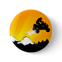 quads. orange sunset. button