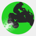 quads. round stickers