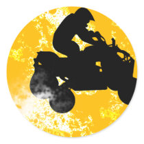 quads. round stickers