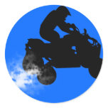 quads. round sticker