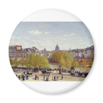 Quai du Louvre (1867) magnets