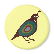 Quail Fridge Magnets
