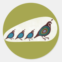 Quail Stickers