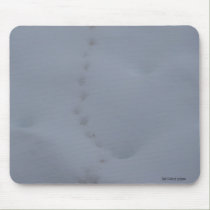 Quail Tracks Mousepad mousepads