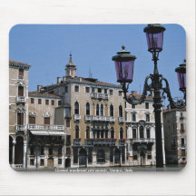 Quaint medieval city parish, Venice, Italy Mousepads