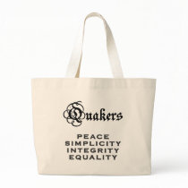 Quaker Motto Bags