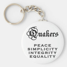 Quaker Motto Keychains