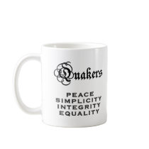 Quaker Motto Coffee Mugs