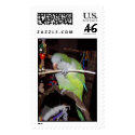 quaker parrot postage