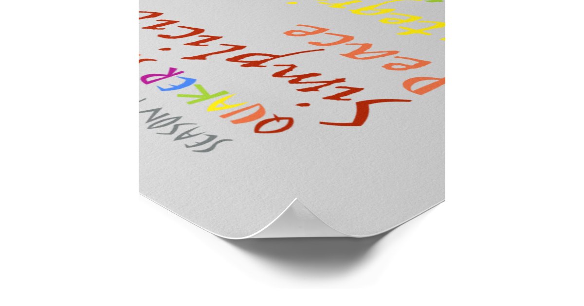 Quaker Spices Poster Zazzle