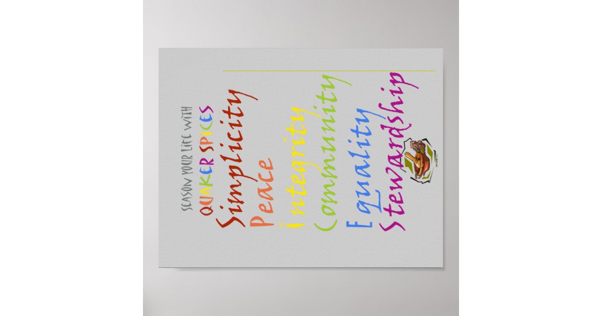 Quaker Spices Poster Zazzle
