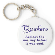 Quakers - War Key Chain