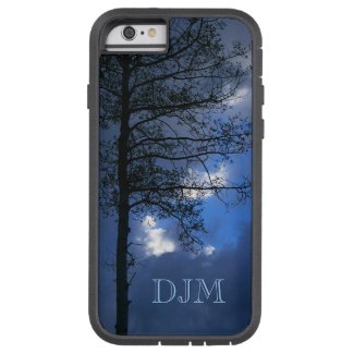 Quaking Aspen in the Clouds Monogram