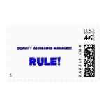 Quality Assurance Managers Rule! postage