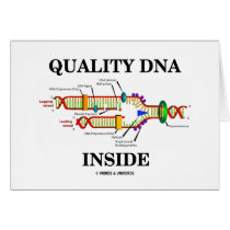 Quality DNA Inside (DNA Replication) Greeting Card