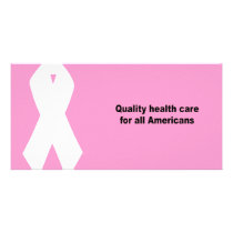 Quality health care for all Americans Photo Cards