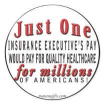 Quality Health Insurance for All Stickers by affirmationshirts Quality Health Insurance for All Stickers
