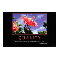 Quality Poster posters