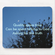 Quality Spare Time mousepads