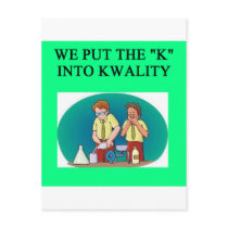 QUALITY work joke postcards by jimbuf QUALITY work joke postcards