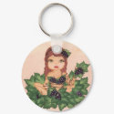 Quantum Cutie Grape Vine Girl keychains