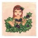 Quantum Cutie Grape Vine Girl posters