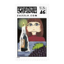 Quantum Kid Does Candle Focus postage by Quantum_Art_Nerd Quantum Kid Does Candle Focus postage