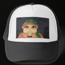 Quantum Kid in a Halloween Pumpkin hats by Quantum_Art_Nerd Quantum Kid in a Halloween Pumpkin hats