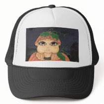 Quantum Kid in a Halloween Pumpkin hats