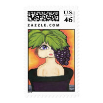 Quantum Kid Message in a Bottle postage by Quantum_Art_Nerd Quantum Kid Message in a Bottle postage