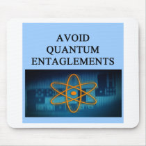 QUANTUM mechanics. mousepads