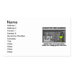 Quantum Mechanics Proof That Life Is Relative Business Card Template