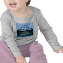 QUANTUM mechanics. t-shirts