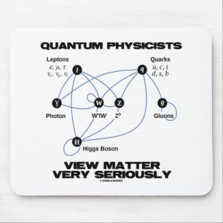 Quantum Physicists View Matter Very Seriously Mousepad