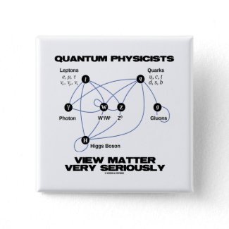 Quantum Physicists View Matter Very Seriously Pin
