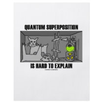 Quantum Superposition Is Hard To Explain (Physics) Personalized Flyer