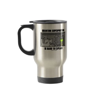 Quantum Superposition Is Hard To Explain (Physics) mug