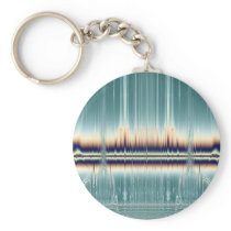 Quarantine - Fractal Art Key Chain