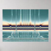Quarantine Fractal Art Poster