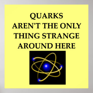 joke quark poster particles subatomic posters