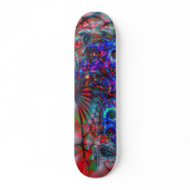 Quarks Colliding V1 Custom Skate Board