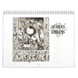 Quarles Emblem Calendar of the Grotesque 1600s