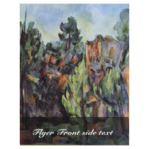 Quarry At Bibémus By Paul Cézanne (Best Quality) Flyer
