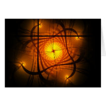 Quartent Flame Fractal Card