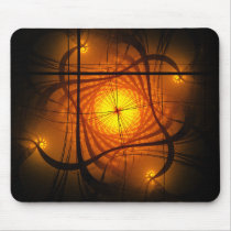 Quartent Flame Fractal Mousepads
