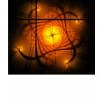 Quartent Flame Fractal t-shirts