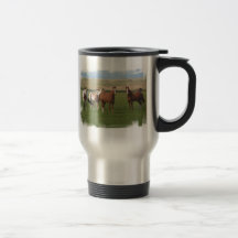 Quarter Horse Herd Stainless Travel Mug