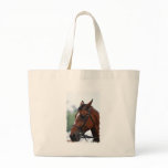 Quarter Horse Profile Canvas Bag